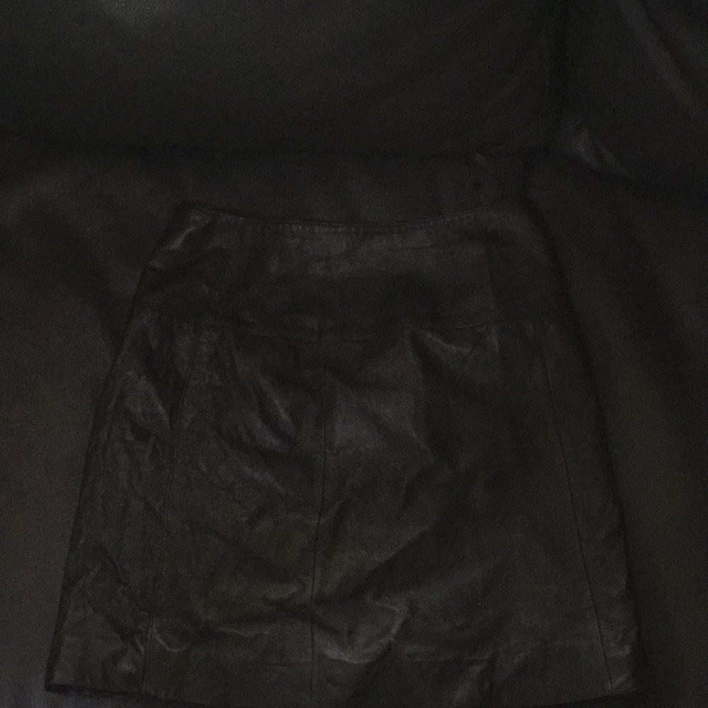 Leather Skirt